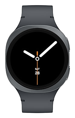 Samsung Galaxy Watch8 3.3 cm (1.3") AMOLED 40 mm Digital 438 x 438 pixels Touchscreen Graphite Wi-Fi GPS (satellite)