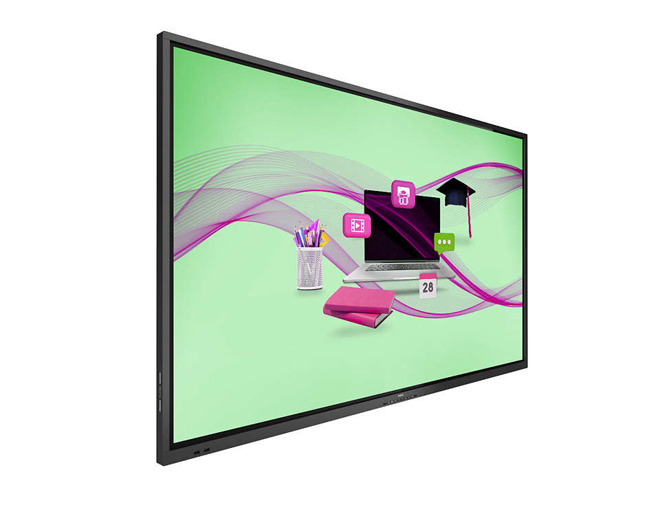 Philips 75BDL4052E/00 Signage Display 190.5 cm (75") LCD Wi-Fi 380 cd/m² 4K Ultra HD Black Touchscreen Android 10