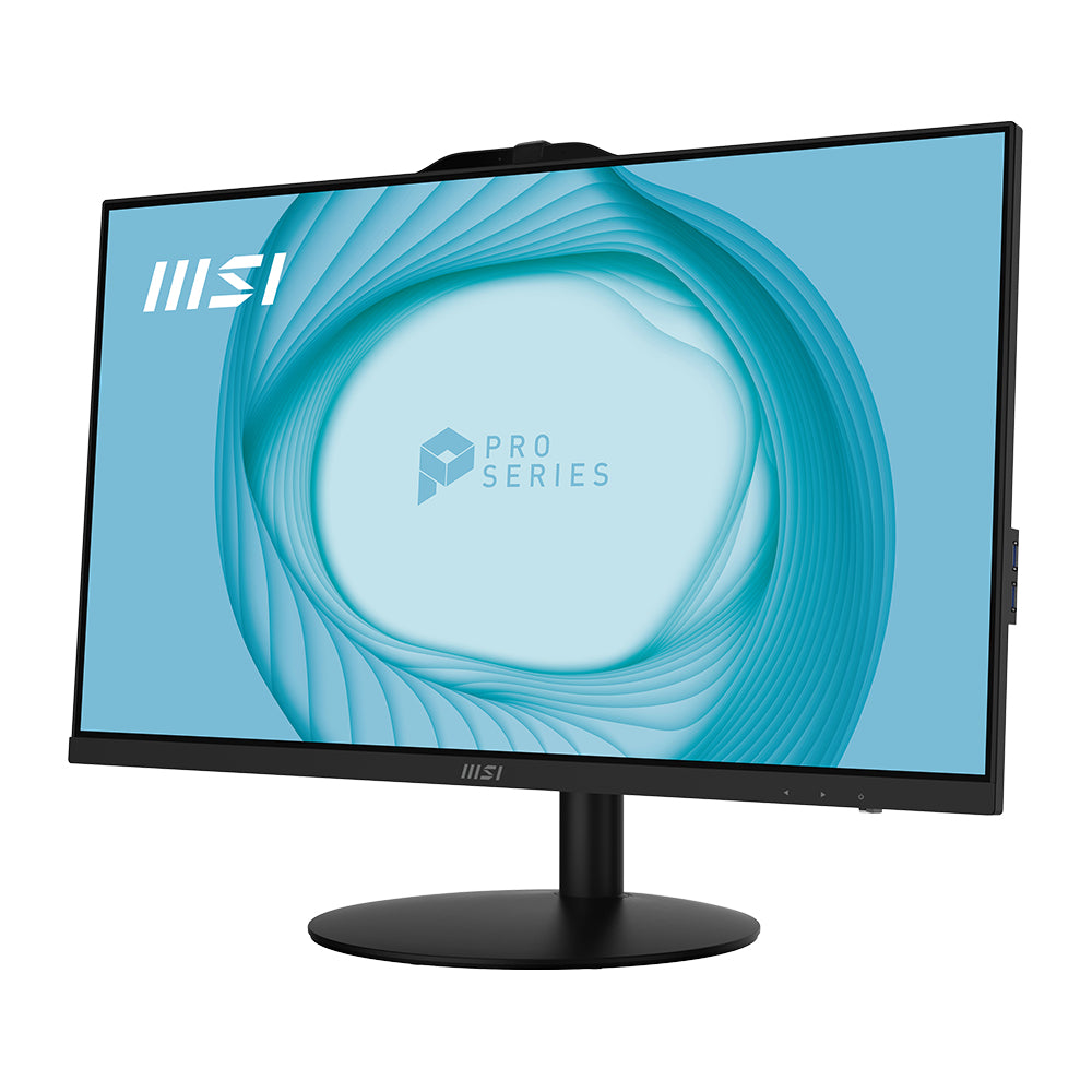 MSI Pro AP272 12M-028US Intel® Core™ i5 i5-12400 68.6 cm (27") 1920 x 1080 pixels All-in-One PC 16 GB DDR4-SDRAM 512 GB SSD Windows 11 Home Wi-Fi 6 (802.11ax) Black