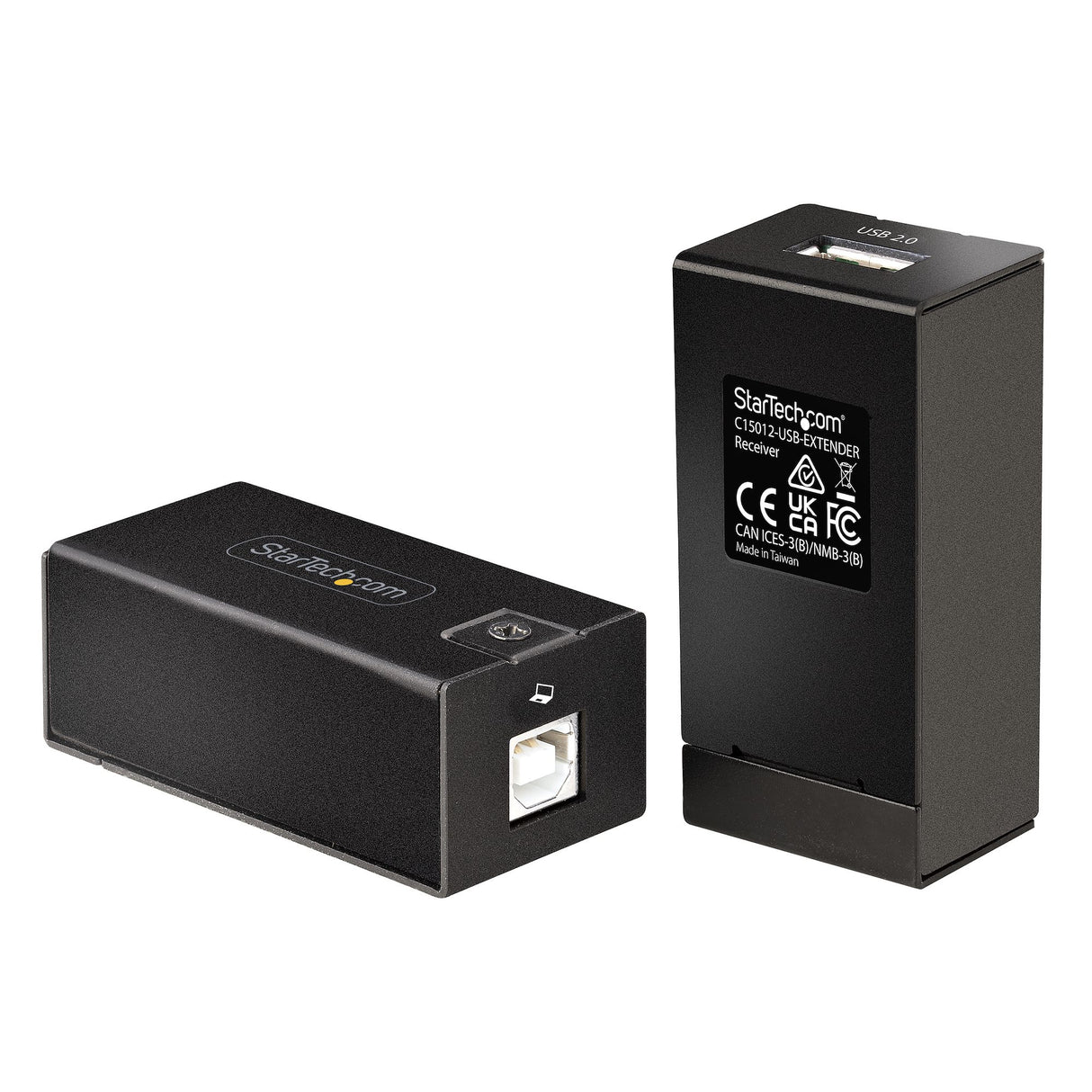 StarTech.com 150m (492ft) USB 2.0 Extender over Cat5e/Cat6 Ethernet Cable, Externally Powered USB Extender via RJ45/Network Cable, USB Over Ethernet Cable Extender/Adapter - TAA