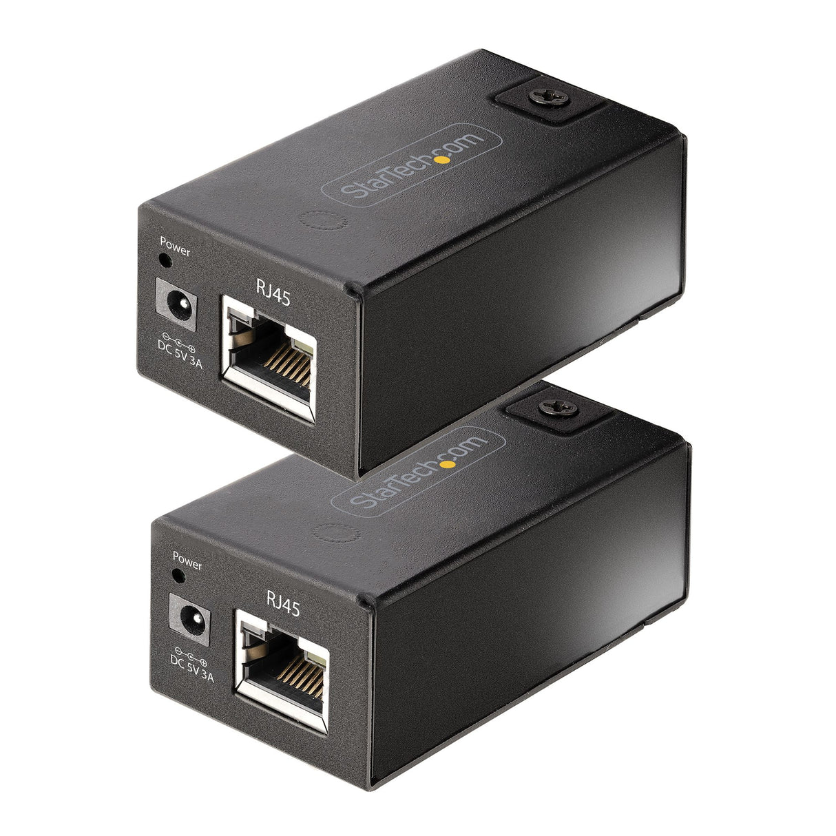 StarTech.com 150m (492ft) USB 2.0 Extender over Cat5e/Cat6 Ethernet Cable, Externally Powered USB Extender via RJ45/Network Cable, USB Over Ethernet Cable Extender/Adapter - TAA