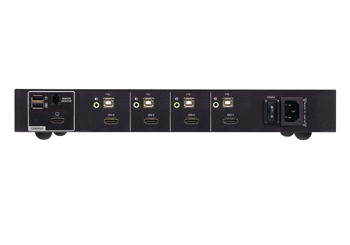 ATEN CS1184H4 KVM switch Black