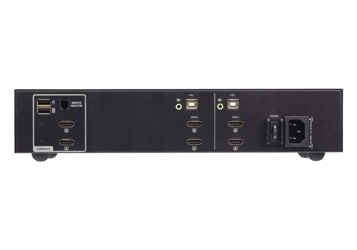 ATEN CS1142H4 KVM switch Black