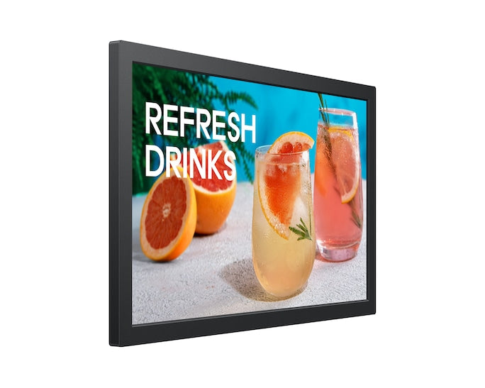 Samsung LH13QBCEBGBXZA Signage Display Digital A-board 33 cm (13") LED Wi-Fi 500 cd/m² Full HD Black Android 16/7