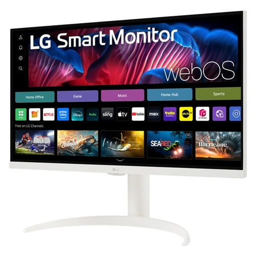 LG 32SR75U-W computer monitor 81.3 cm (32") 3840 x 2160 pixels 4K Ultra HD White