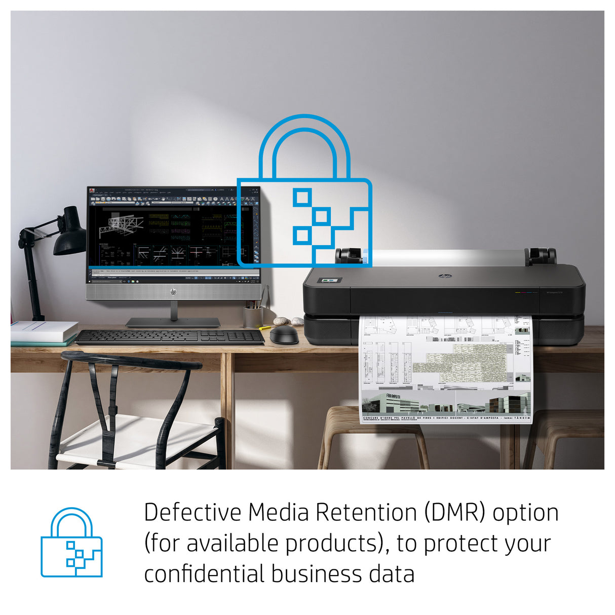 HP 1 year Post Warranty Next Business Day Hardware Support for DesignJetT630-24 and T650-24