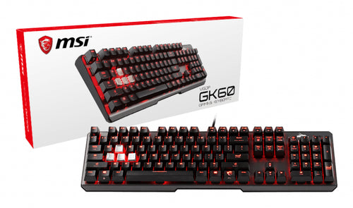 MSI VIGOR GK60 keyboard Gaming USB Black