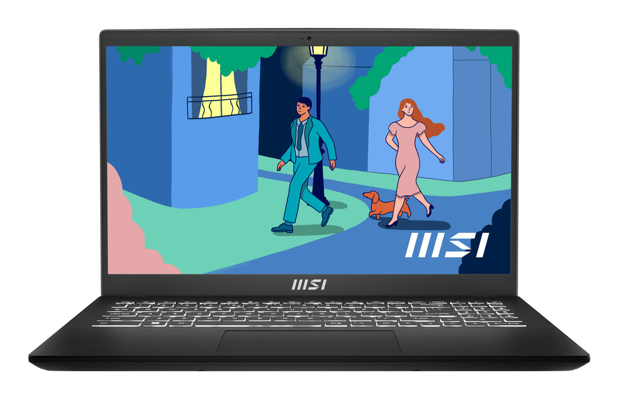 MSI Modern 15 B7M-097CA AMD Ryzen™ 7 7730U Laptop 39.6 cm (15.6") Full HD 16 GB DDR4-SDRAM 512 GB SSD Wi-Fi 6E (802.11ax) Windows 11 Home Black
