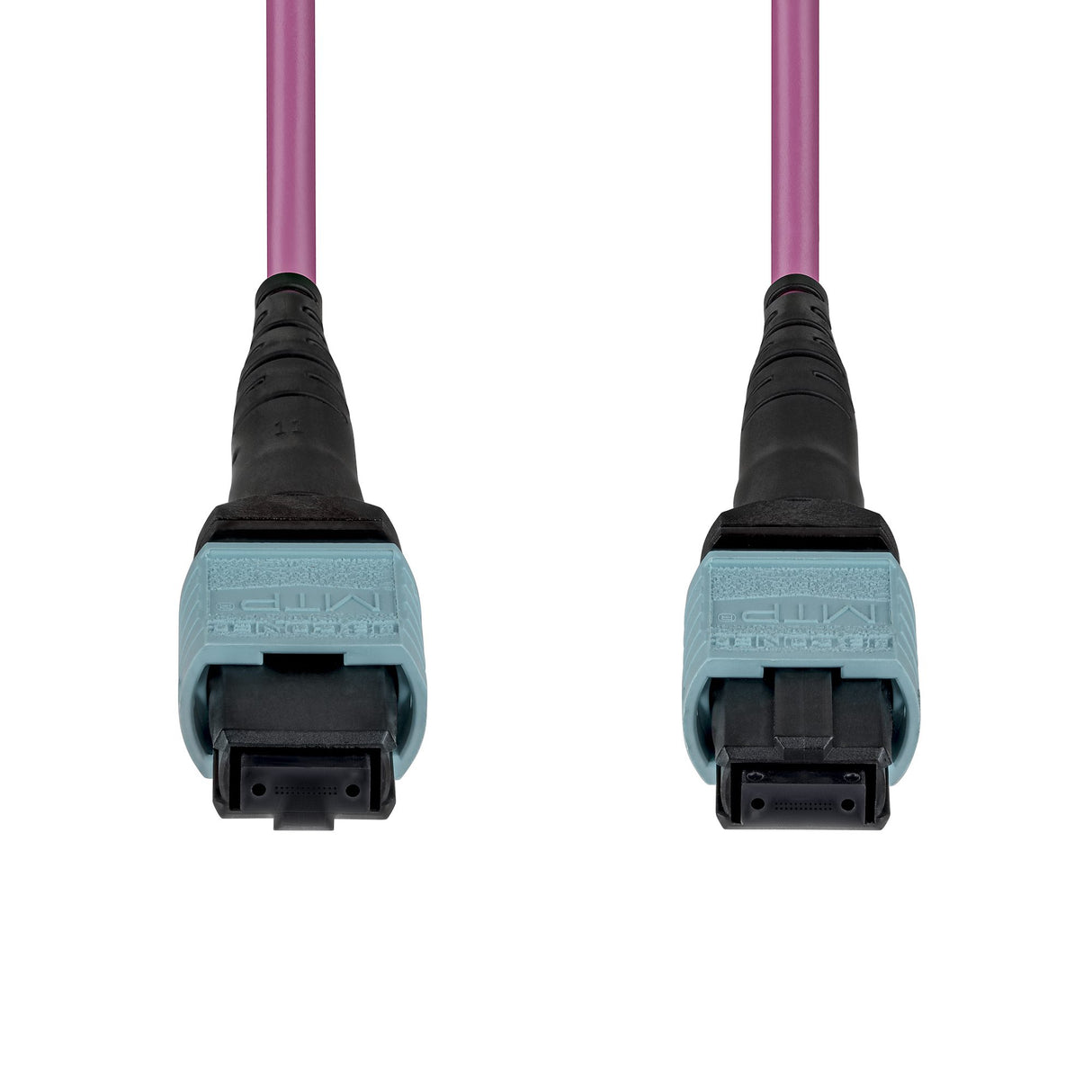 StarTech.com 3m (10ft) MTP®/MPO Fiber Optic Cable, 24F Type-B, OS2 Single Mode MTP/APC Female Fiber Patch Cable, 9/125µm, OFNP Plenum, MTP-24 Fiber Jumper Cord