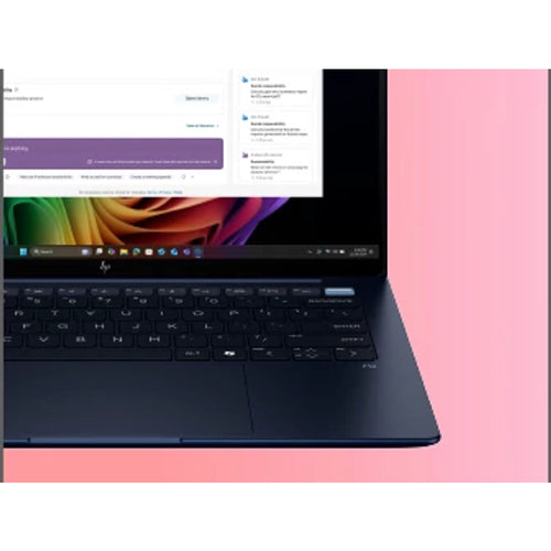 HP EliteBook Ultra G1i Next Gen AI PC Wolf Pro Security Edition Intel Core Ultra 5 228V Laptop 35.6 cm (14") Touchscreen 2.8K 32 GB LPDDR5x-SDRAM 512 GB SSD Wi-Fi 7 (802.11be) Windows 11 Pro Blue