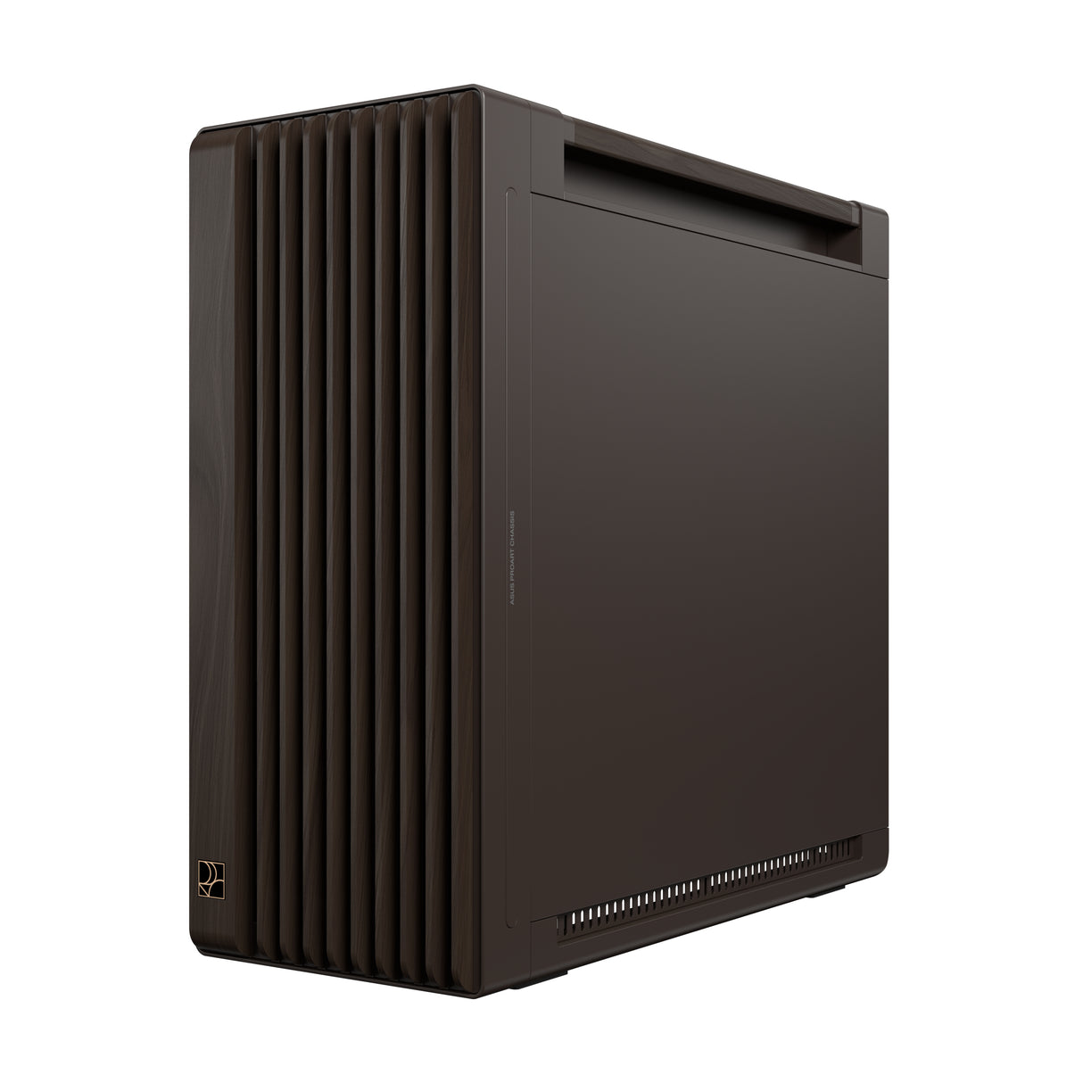 ASUS ProArt PA602 Wood Edition Retro Brown - Tempered Glass Panel Midi Tower