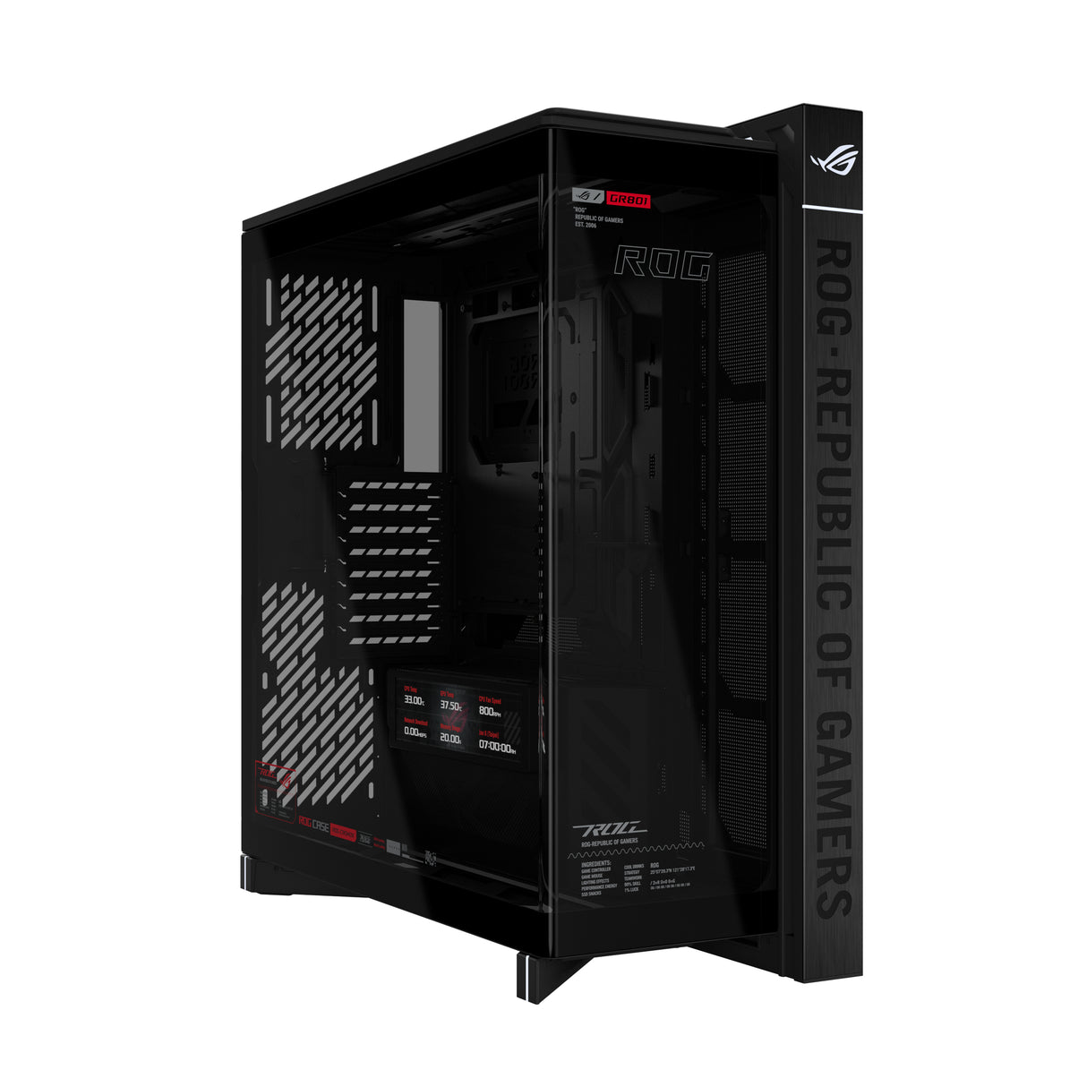 ASUS ROG CRONOX GR801 CURVE TG SCREEN BLACK Midi Tower