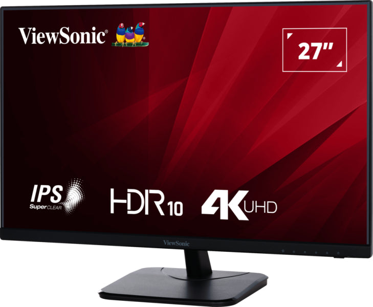 Viewsonic VA2756-4K-MHD computer monitor 68.6 cm (27") 3840 x 2160 pixels 4K Ultra HD LED Black