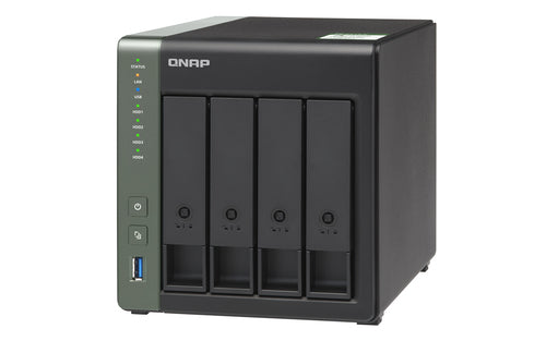 QNAP TS-431KX NAS Tower Annapurna Labs AL214 2 GB DDR3 0 TB QNAP Turbo System Black