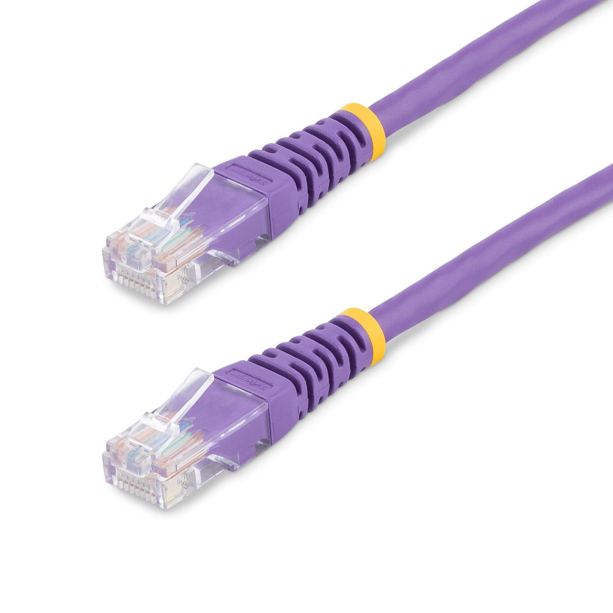 StarTech.com Cat5e Patch Cable with Molded RJ45 Connectors - 6 ft. - Purple