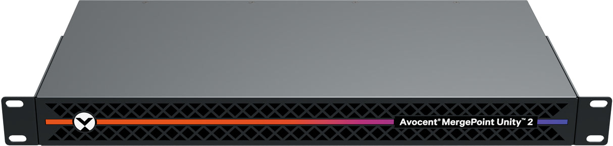 Vertiv Avocent KVM-over-IP Switch 8-port, 1 digital KVM path, dual AC power supply. TAA
