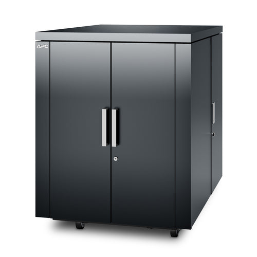 APC AR4018X431 rack cabinet 18U Freestanding rack Black