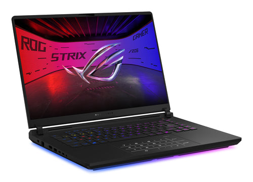 ASUS ROG Strix SCAR 16 G635LX-XS99-CA Intel Core Ultra 9 275HX Laptop 40.6 cm (16") WQXGA 64 GB DDR5-SDRAM 4 TB SSD NVIDIA GeForce RTX 5090 Wi-Fi 7 (802.11be) Windows 11 Pro Black