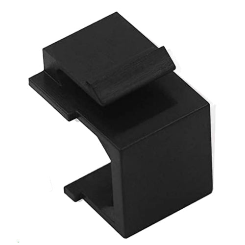 Signamax Keystone Insert, Blank, Black (10PK)