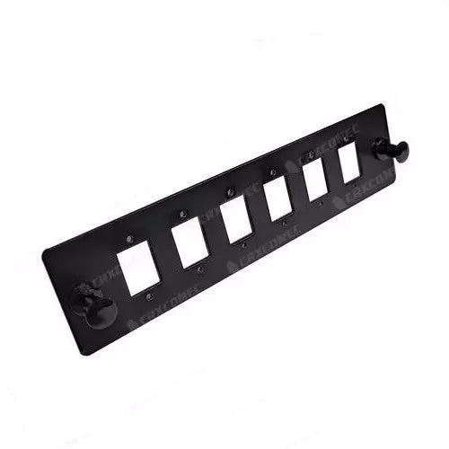 Primewired Fiber Adapter plate LGX with 6 Empty Single Sots