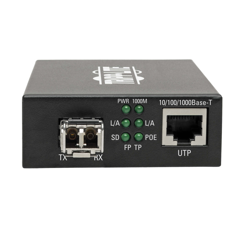 Tripp Lite Media Converter MultiMode Gigabit LC, 850nm, 550M POE+