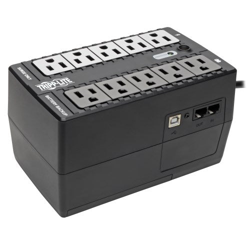 Tripp Lite Internet Series Standby 550VA 300W (10) 5-15R Outlets USB