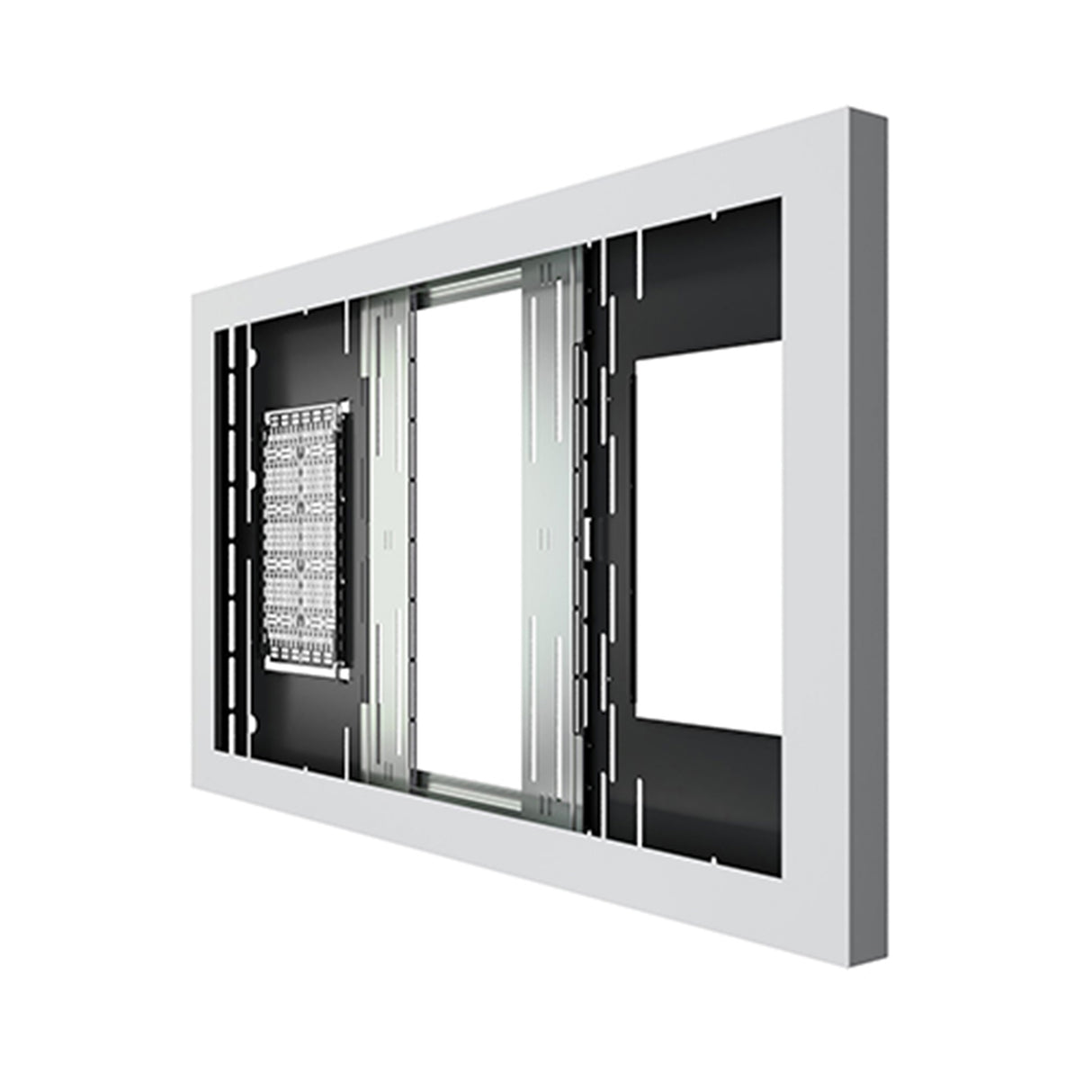 Chief ImpactTM On-Wall Kiosk - Landscape 65 Inch White