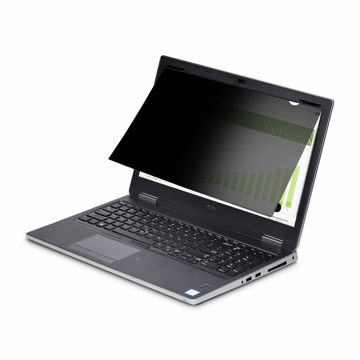 StarTech.com 13.3-inch 16:9 Flip-Up Privacy Screen with Touch, Anti-Glare Blue Light Filter, Laptop Monitor Screen Protector, +/- 30 Deg. View Angle