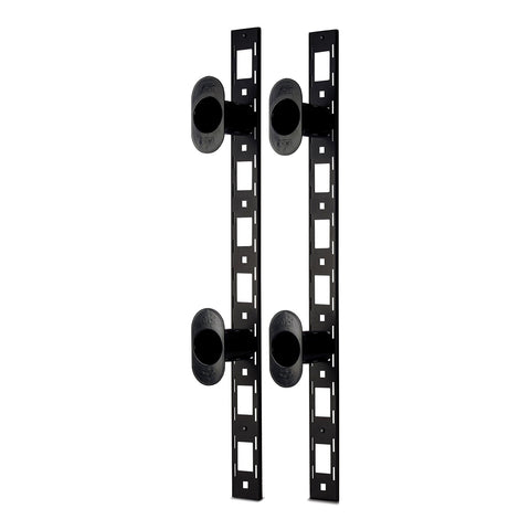 APC NetShelter Cable Management, Vertical Cable Manager, Fiber Organizer, Black, 86 x 766 x 106 mm