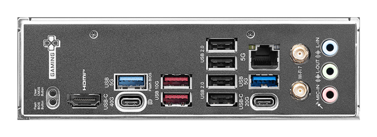 MSI X870 GAMING PLUS WIFI motherboard AMD X870 Socket AM5 ATX