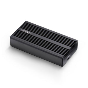 StarTech.com USB4 M.2 NVMe Enclosure, 40Gbps, External USB-C/Thunderbolt NVMe SSD Enclosure, Aluminum Heatsink Case, B+M/M-Key