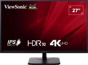 Viewsonic VA2756-4K-MHD computer monitor 68.6 cm (27") 3840 x 2160 pixels 4K Ultra HD LED Black