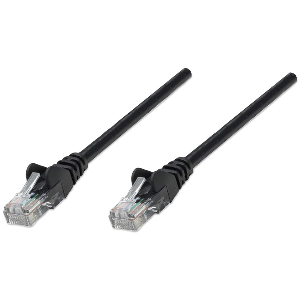 Intellinet IEC-C6-BK-75 networking cable Black 22.5 m Cat6a U/UTP (UTP)