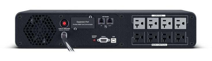 CyberPower CP2000PFCRM2U uninterruptible power supply (UPS) Line-Interactive 2 kVA 1200 W 8 AC outlet(s)