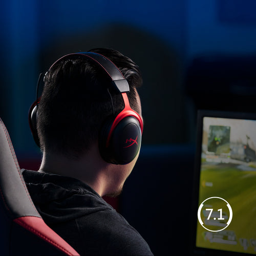 HyperX Cloud II Wireless - Gaming Headset (Black-Red)