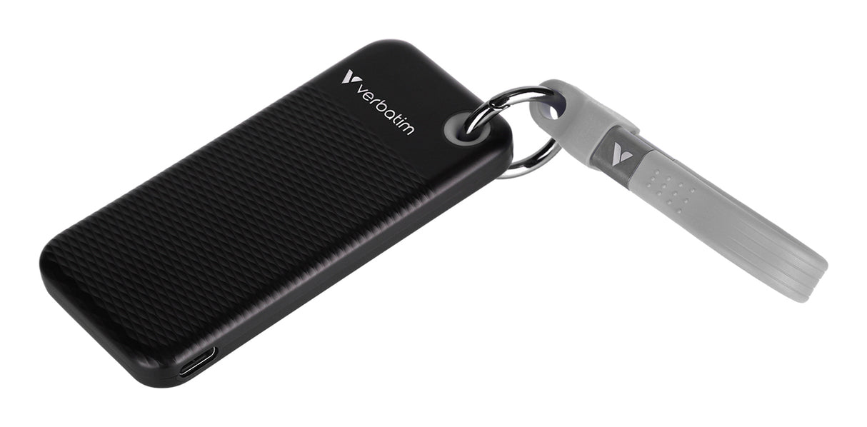 Verbatim Pocket SSD USB 3.2 Gen 2 512GB Black/Grey
