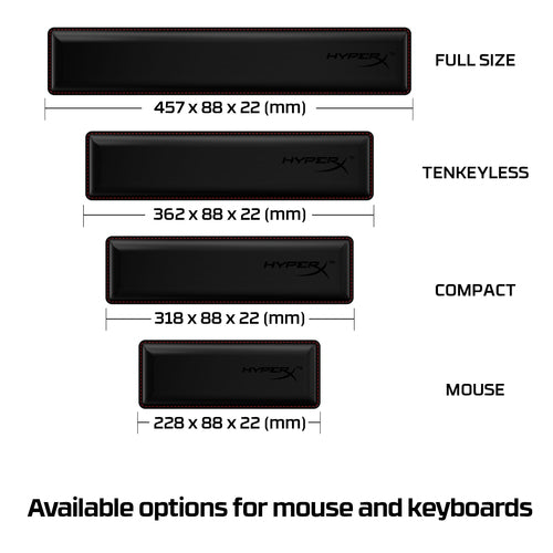 HyperX Wrist Rest - Keyboard - Compact 60% 65%