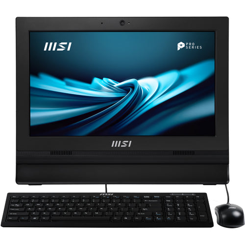 MSI PRO AP162T ADL-020US All-in-One PC/workstation Intel® N N100 39.6 cm (15.6") 1920 x 1080 pixels Touchscreen 4 GB DDR4-SDRAM 128 GB SSD Windows 11 Pro Wi-Fi 5 (802.11ac) Black