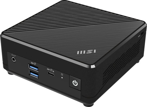 MSI Cubi N ADL Intel N100 Desktop PC, NUC, SFF, Mini Computer, HTPC, (4GB RAM, 128GB SSD, Windows 11 PRO), UHD Graphics/Type C/HDMI/DisplayPort/Dual LAN/WiFi 5/BT 5.1/VESA