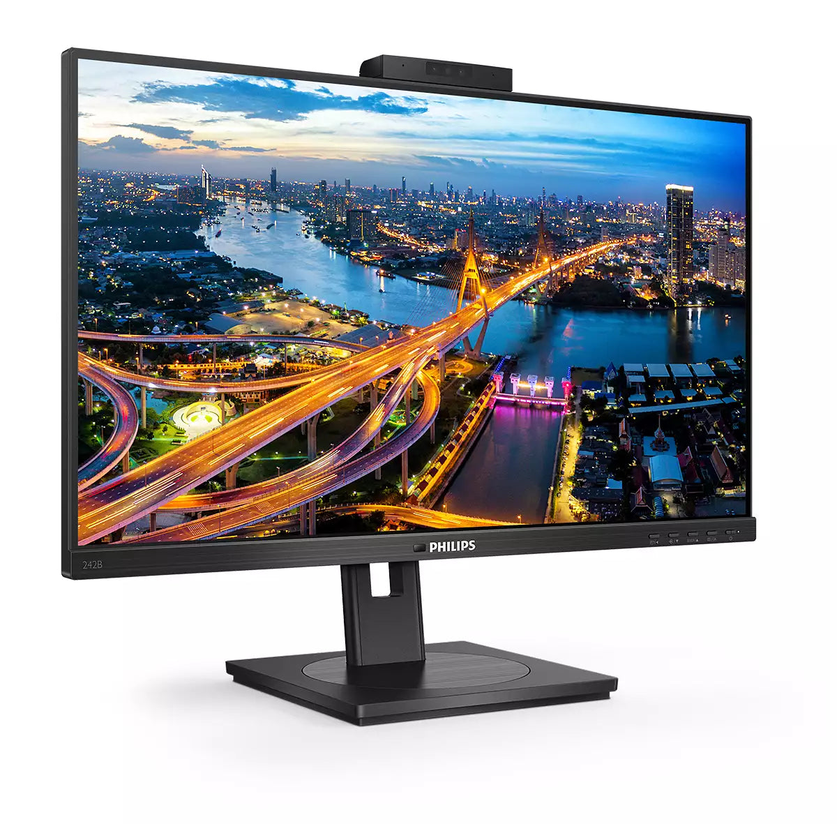 Philips B Line 242B1H/75 computer monitor 60.5 cm (23.8") 1920 x 1080 pixels Full HD LCD Black