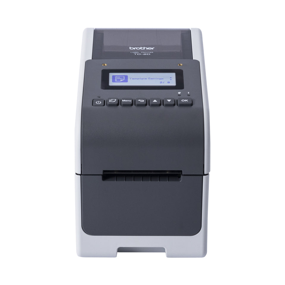 Brother TD-2350D300 label printer Direct thermal 300 x 300 DPI 152 mm/sec Wired & Wireless Ethernet LAN Wi-Fi Bluetooth