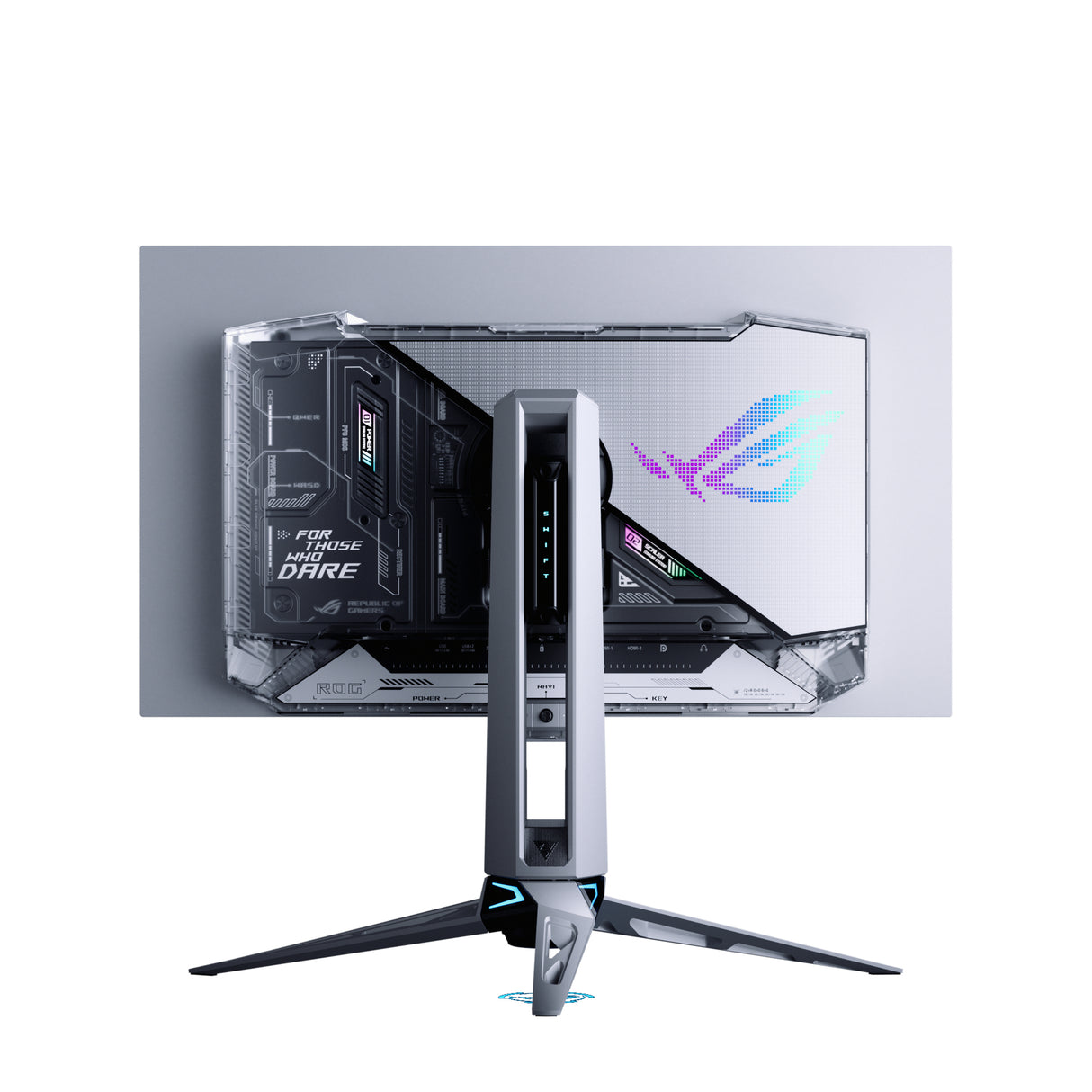 ASUS ROG Swift OLED PG27AQWP-W computer monitor 67.3 cm (26.5") 2560 x 1440 pixels Quad HD LCD Silver