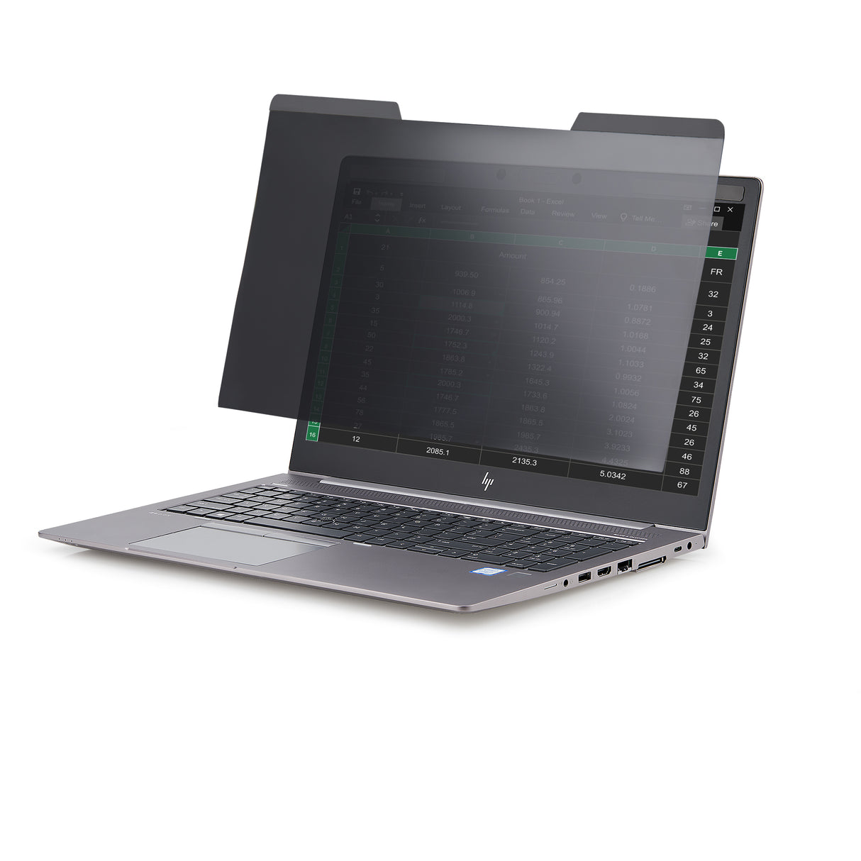 StarTech.com Laptop Privacy Screen for 15.6" Notebook - Magnetic Removable Laptop Display Security Filter - Blue Light Reducing Screen Protector - 16:9 - Matte/Glossy - +/-30 Degree - TAA