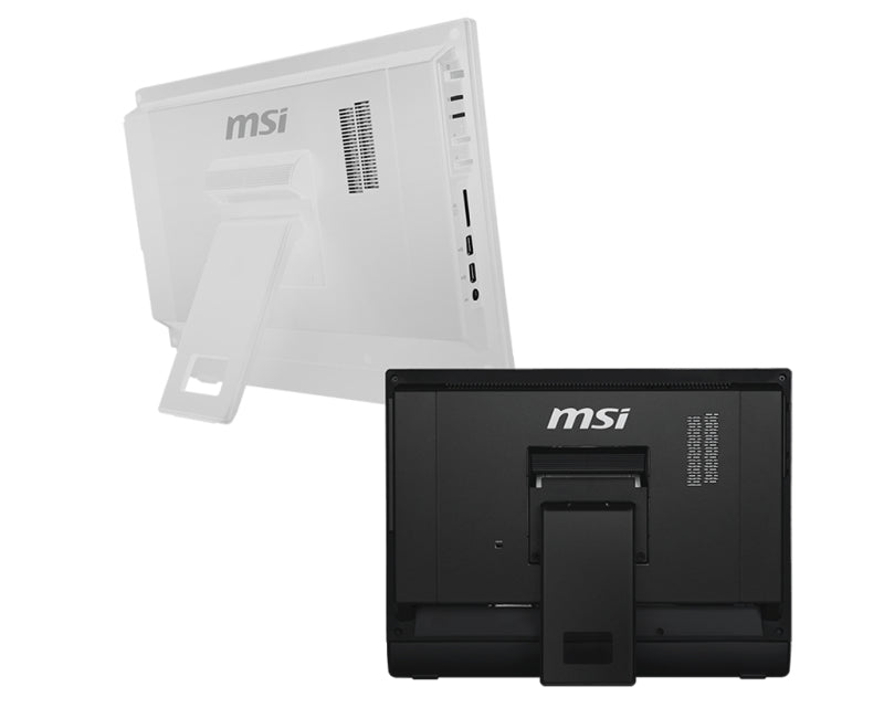 MSI Pro 10M-085US Intel® Celeron® 5205U 39.6 cm (15.6") 1366 x 768 pixels Touchscreen All-in-One PC 4 GB DDR4-SDRAM 128 GB SSD Windows 11 Pro Wi-Fi 5 (802.11ac) Black