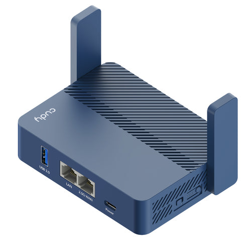 Cudy AX3000 wireless router Gigabit Ethernet Dual-band (2.4 GHz / 5 GHz) Blue
