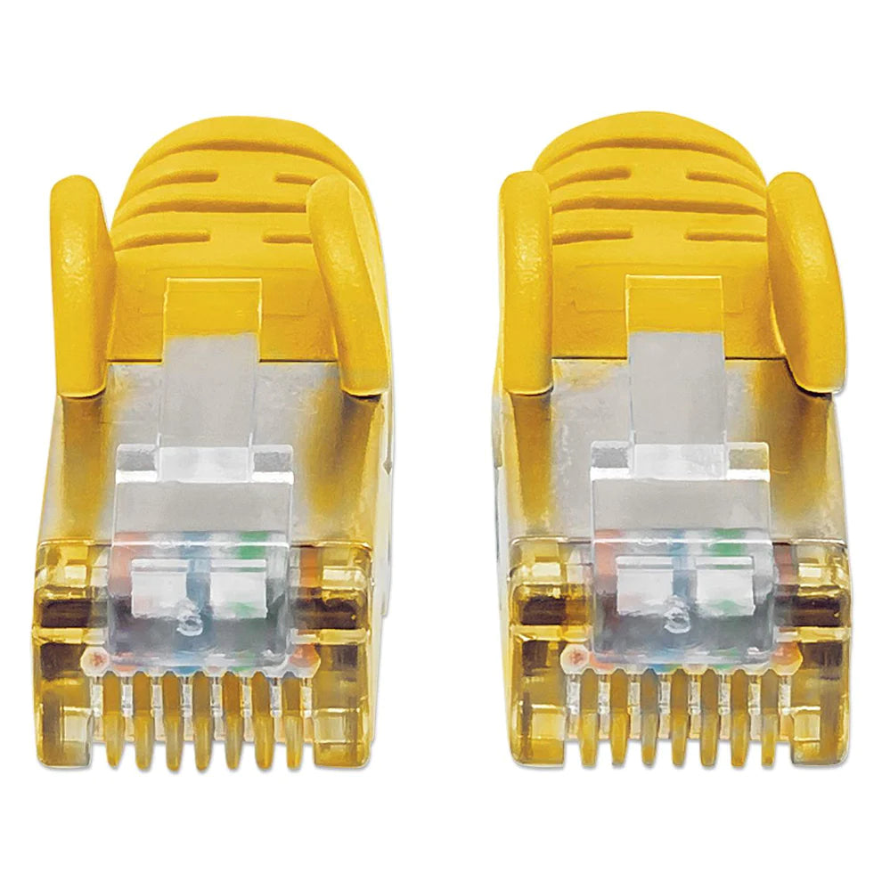 Intellinet IEC-C6AS-YLW-5 networking cable Green 1.5 m Cat6a S/FTP (S-STP)