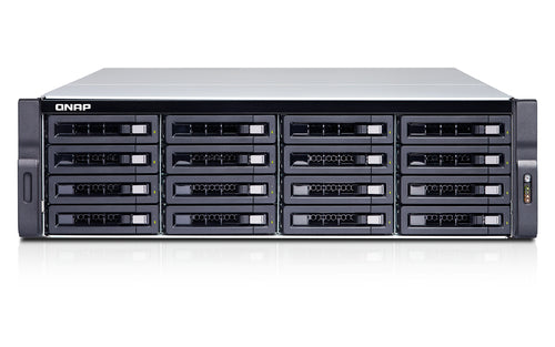 QNAP TDS-16489U R2 NAS Rack (3U) Intel® Xeon® E5 v4 E5-2630V4 256 GB DDR4 0 TB Aluminium, Black