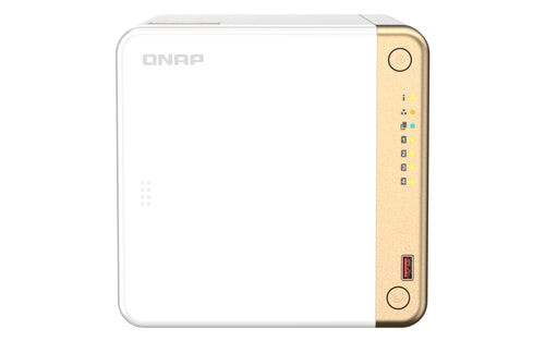 QNAP TS-462-4G NAS Tower Intel® Celeron® N4505 4 GB DDR4 0 TB QNAP QTS White