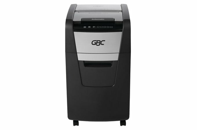 GBC 150X paper shredder Micro-cut shredding 55 dB 22 cm Black, Grey