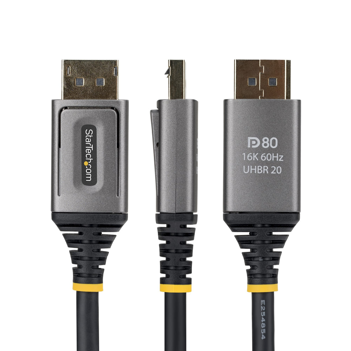 StarTech.com 1.5m DisplayPort 2.1 Cable, VESA Certified DP80 DisplayPort Cable, Uncompressed 10K/8K 60Hz, 16K 60Hz/8K 240Hz w/DSC 1.2a, DP 2.1 Monitor Cord